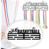 Porta medaglie da basket in ferro per ufficio, amanti dello sport e