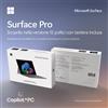 Microsoft Surface Pro 12 + Keyboard Qualcomm Snapdragon 256 GB 30,5 cm (12'') 16 GB Wi-Fi 7 (802.11be) Windows 11 Home Platino