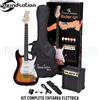 SOUNDSATION RIDER GP 3TS Kit Chitarra Elettrica 4/4 + Amplificatore e accessori