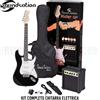 SOUNDSATION RIDER GP BK Kit Chitarra Elettrica 4/4 + Amplificatore e accessori