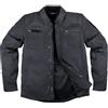 Icon Giacca Moto ICON UPSTATE CANVAS NATIONAL Nero
