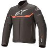 Alpinestars Giubbotto Moto Alpinestars T-SP S Waterproof Fluo Rosso Nero