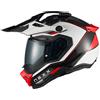 Nexx Casco Moto integrale Adventure Nexx X.RALLY Raid Bianco Ross