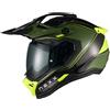 Nexx Casco Moto integrale Adventure Nexx X.RALLY Raid Verde Giall