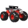 Hot Wheels Monster Trucks, Monster Truck di grandi dimensioni, scala 1:24, camion giocattolo pressofuso con ruote giganti e disegni freschi, HNM40