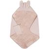 Bamboom Bagno Duo Waffle Asciugamano Con Cappuccio e Guanto Bamboom Vintage Pink