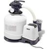 INTEX Pompa Sabbia, Flusso d'Acqua: 12.000 L/h, Flusso di Sistema: 9.200 L/h