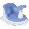 Moni Bernie Seggiolino da Bagno Blu, Antiscivolo, Sicurezza e Comfort