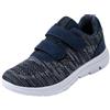 JOMIX Scarpe Uomo Strappo Sneakers Ragazzi Sportive Leggero Corsa Camminata Trekking SU8719-1 (Nero, 42)