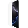 Belkin ScreenForce UltraGlass 2 Pellicola Vetro per iPhone 16 Pro Max, antigraffio, durezza di 9H, sottile, include un supporto di allineamento, senza bolle, pellicola protettiva per iPhone 16 Pro Max