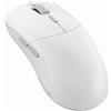 GLORIOUS Gaming Model O 2 PRO 4K/8K Mouse da gaming senza fili - Wireless 2,4 GHz rit. 1 ms, polling 4.000/8.000, 100 mln clic, ultraleg. 59 g, batteria durevole, 26.000 DPI, RGB, ambidestro - Bianco