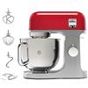 Kenwood KMX750RD KMIX Impastatrice Planetaria con Ciotola con Manico in Acciaio 5L, 3 Ganci di Miscelazione, Potenza 1000W, Personalizzabile con Oltre 20 Accessori Acquistabili Separatamente, Rosso