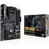 ASUS TUF GAMING B450-PLUS II Scheda Madre Gaming AMD B450 (AM4) ATX con Doppio M.2, Microfono con Eliminazione del Rumore AI, HDMI, DP, USB 3.2 Gen 2 Type-A e Type-C, RGB Aura Sync