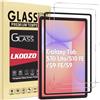 LKOOZO [2 Pezzi Pellicola Prottetiva per Samsung Galaxy Tab S10 FE / S9 FE 10,9 Pollici e Galaxy Tab S9 11 Pollici Tablet Vetro Temperato con Telaio di Installazione Facile