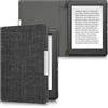 kwmobile Cover compatibile con Kobo Glo HD/Touch 2.0 - Custodia a libro in tessuto - Copertina Flip Case per lettore eReader