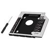 Pardarsey Getue 2nd HDD SSD Hard Drive Caddy Tray Replacement for MacBook PRO 13/15/17 inch A1278 A1286 A1297 2008 2009 2010 2011 2012 Internal Laptop CD/Dvd-Rom Optical SuperDrive Adapter to 2.5 inch 9.5MM