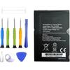 ERYNK TBL-71A2000 - Batteria WiFi per TP-L-Ink TL-TR861 761 M5350, M7300, TL-M7300, TL-TR761, TL-TR861, M7200, M5250 ver 1.0, M7200 ver 1.0, M7350, M7350 Ver 5.1 Batteria di ricambio con set di