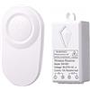 Mengshen Interruttore Remoto E Kit Ricevitore, Relè Wireless Piccolo Portatile Nessun Cablaggio Nessun Wifi Richiesto Programmabile Per Luci LED Ventilatori Elettrodomestici