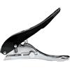 TopHomer Perforatrice a foro singolo - Perforatrice a mano robusta per carte, plastica, cartone, strumento fai da te, fori da 10 mm (nero)