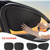 YLZ Parasole per auto, Copertura parasole per finestrino laterale per auto All'interno della tenda laterale ad adsorbimento elettrostatico Schermo scudo caldo per auto Protezione antiriflesso