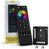 BTF-LIGHTING RC03RFB RGB RGBW RGBCCT Telecomando RF Controllo di gruppo a 4 zone per strisce LED 5050SMD FCOB COB RGB RGBW RGBCCT Funziona con WB5 LM052 LM053 C03W C04W C05W C03RF C04RF ecc.