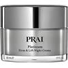 PRAI Platinum Firm & Lift Crema Notte 50ml - Nutriente con Platino, Burro di Karité & Vitamina A - Rassoda, rimpolpa & leviga le rughe