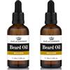 Jax of London Inspired Fragrance - Olio da barba profumato dopobarba per la crescita e il condizionamento della barba, olio di jojoba, olio di argan, vitamina E, prodotto nel Regno Unito, varie
