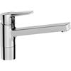 HANSA HANSATWIST robinet de cuisine, avec dispositif de sécurité, pivotant, saillie : 199 mm, 09142283, 09142283, Colorazione: cromo