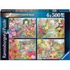 Ravensburger Happy Days Glorious Gardens - Puzzle da 500 pezzi, per adulti e bambini, dai 10 anni in su