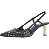 Michael Kors 40R5ALMP3L-001 Alora Mid Sling Donna, Black EU 38.5