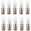 ShuoHui Mini lampadina E5 12 V 50 mA lampadina bianca calda E5 E5.5 H0 12-14 V giallo