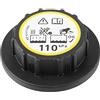 QUARKZMAN Radiatore Pressione Troppopieno Tappo Per Land Rover Nero 1 Pezzo