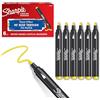 Sharpie Creative Marker Pennarelli Acrilici per Hobby Creativi | Pennarelli a base d'acqua con punta tonda | deali per Fai da TeDecorazioni e Scuola | Giallo | 6 Pezzi