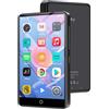 Oilsky Lettore MP3 con Bluetooth e WiFi, Oilsky 80GB 4 pollici 1080P Touchscreen MP4 Player, Android 9.0, Lettore MP3 Portatile con Spotify, Audible, Deezer (Nero)
