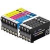 MEGOFFICE Cartucce inchiostro Compatibile con WF7830 WF7840 WF3820 W4830 10-Pack