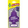 Arbre Magique Mono, Profumatore Auto, Fragranza Lavanda, Profumazione Fresca e Versatile, Durata fino a 7 Settimane, Made in Italy, Confezione da 1 Pezzo