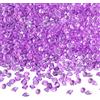 TOAOB THE ONE AND ONLY BABY TOAOB 5000 Pezzi Cristalli Decorativi Dispersione 4.5 mm Color Viola Diamante Acrilico Coriandoli per Vasi Riempitivi Matrimonio Feste Compleanni Artigianato Decorazioni