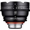 Samyang Xeen 21598 Cinema16/2,6 PL Pieno Formato Obiettivi, Nero