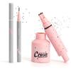 FIDWALL Penna Lentiggini & Freckle Stamp, Kit Makeup Impermeabile e Lunga Durata con Freckles Maker e Tamponcino 5 Punti, Crea Lentiggini Finte Henne Naturali per un Look Sole Baciato (02#Medio)