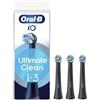 Oral-b io Ultimate Clean Testine Ricambio Black