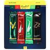 Vandoren SRMIXA2 Jazz sassofono alto Reed mix di include 1 ciascuna Zz, V16, Java e Java rosso forza 2 forza 3.5