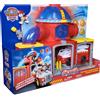 SPIN MASTER Paw Patrol Fire Rescue Stazione dei Pompieri con Personaggio Marshall Luci e Suoni e Lanciatore 3+ A