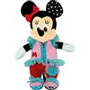 Clementoni Disney Baby Clementoni - Baby Minnie Dress Me Up Rings, Peluche per Bambini 18+ Mesi, Gioco Prima Infanzia Montessori per Sviluppare Manualità e Sensi, Lavabile in Lavatrice, 17860
