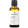 Naissance Olio essenziale di Zenzero (n. 118) - 50 ml - Puro, Naturale, Cruelty Free, Vegano e Non Diluito - Per l'uso in Aromaterapia, Miscele per Massaggi, Umidificatori e Diffusori