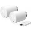 Shelly Blu TRV e Shelly Blu Gateway Gen3, Termostato Intelligente Bluetooth & Zigbee per Radiatori, Controllo Preciso della Temperatura, Schermo Ruotabile, Modalità Boost, Lunga Durata (2 pezzi)