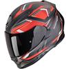 SCORPION Casco EXO-491 ZUMO Nero Opaco Rosso SCORPION