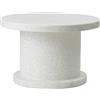 Normann Copenhagen - Tavolino Bit - Bianco - Polietilene riciclato - Designer Simon Legald