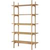 Ethnicraft - Libreria PI - Legno naturale - Massello di quercia oliato - Designer Alain van Havre