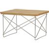 Vitra - Tavolino d'appoggio Occasional Table LTR - Legno naturale - Filo in acciaio inox - Designer Charles & Ray Eames