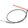 Dilwe Pickup piezo per chitarra, Pickup piezo-sella con jack da 2,5 mm per chitarra